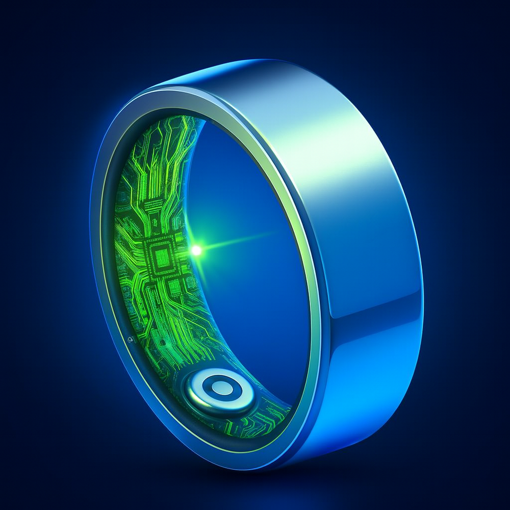 Meridian Advanced - Smart Ring for Women & Men Fitness Ring.