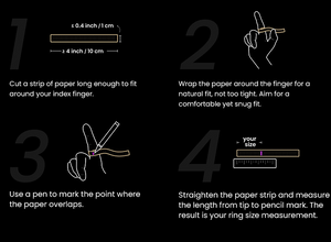 Meridian Titanium Alloy Helio Smart Ring.